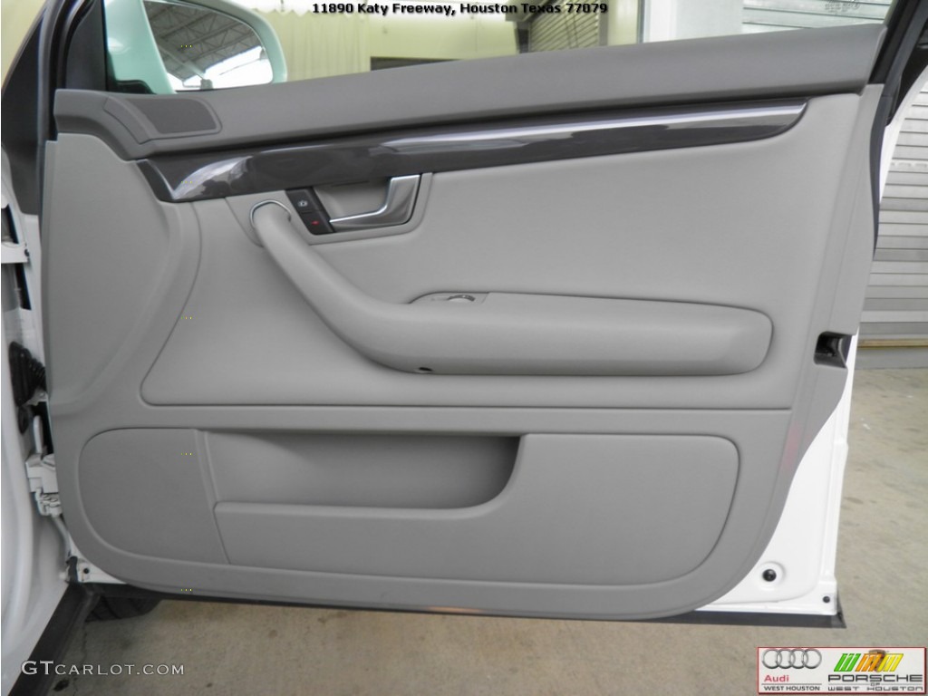 2003 A4 1.8T quattro Sedan - Polar White / Platinum photo #28