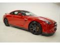 2010 Solid Red Nissan GT-R Premium  photo #2