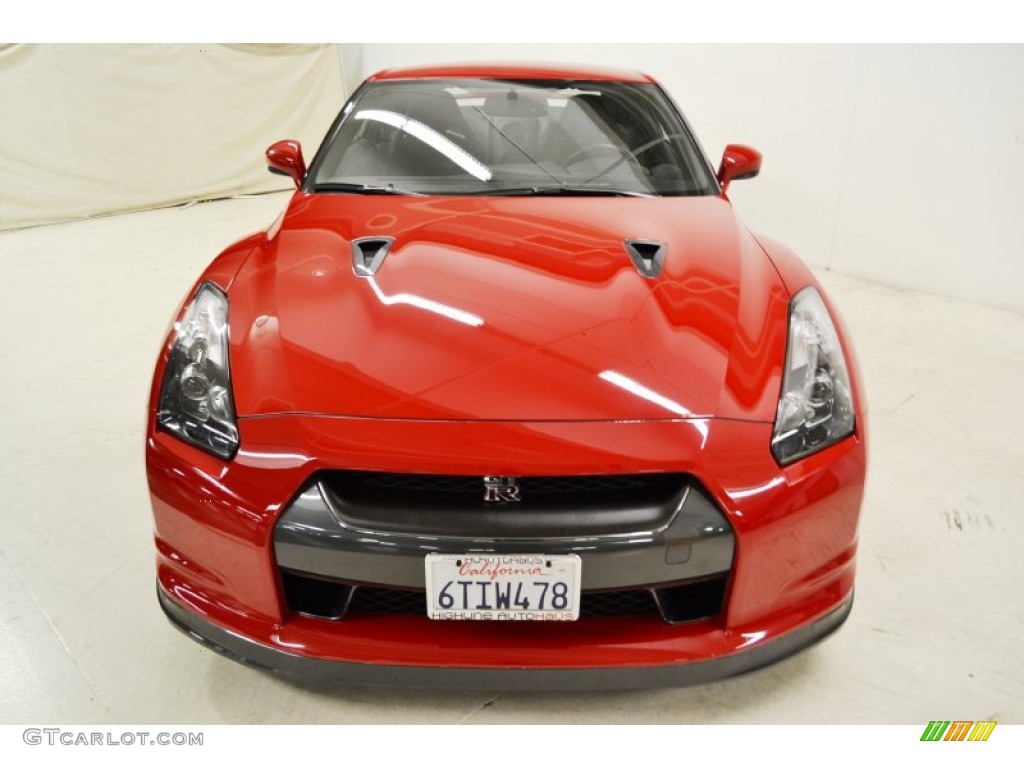 2010 GT-R Premium - Solid Red / Black photo #4