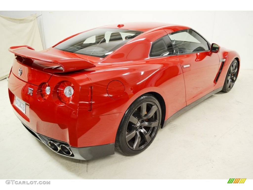 Solid Red 2010 Nissan GT-R Premium Exterior Photo #62062674
