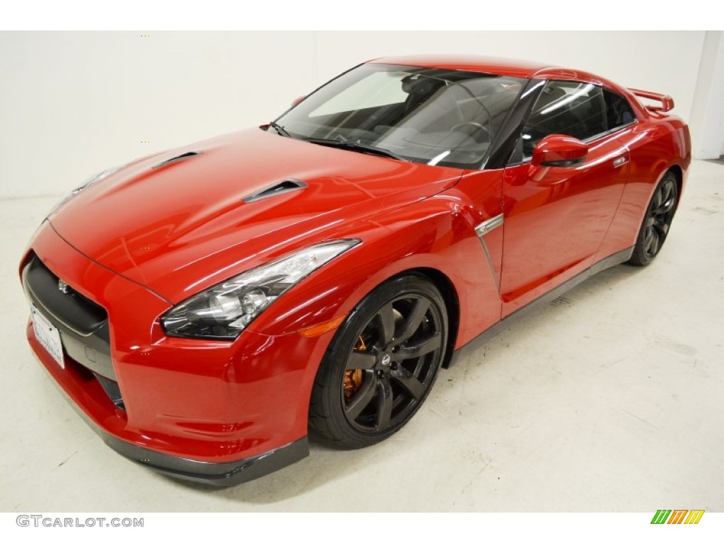 Solid Red 2010 Nissan GT-R Premium Exterior Photo #62062695