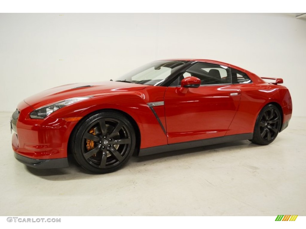 Solid Red 2010 Nissan GT-R Premium Exterior Photo #62062707