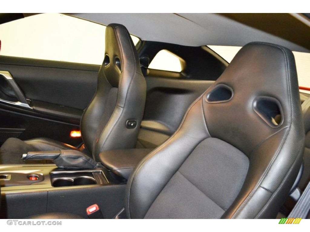 Black Interior 2010 Nissan GT-R Premium Photo #62062776