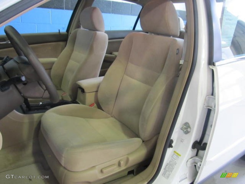 2003 Accord LX V6 Sedan - Taffeta White / Ivory photo #7