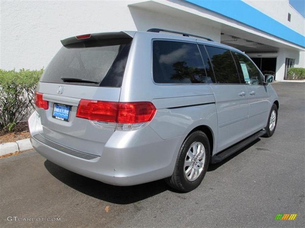 2010 Odyssey EX-L - Alabaster Silver Metallic / Gray photo #3