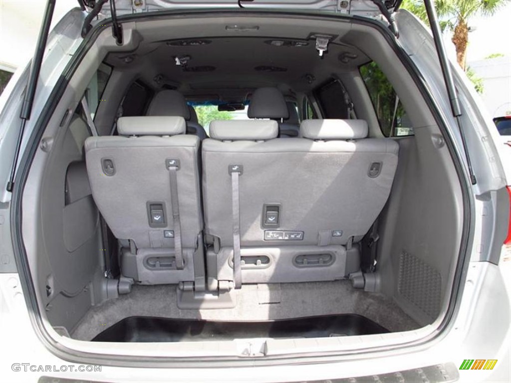 2010 Odyssey EX-L - Alabaster Silver Metallic / Gray photo #5