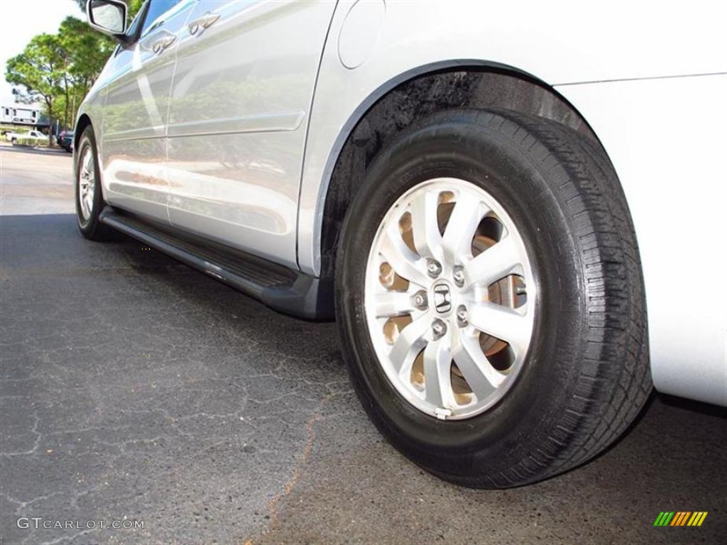 2010 Odyssey EX-L - Alabaster Silver Metallic / Gray photo #6