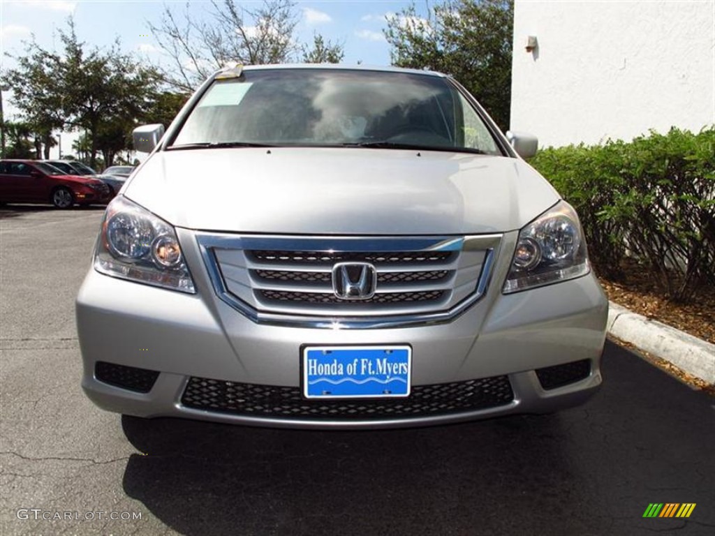2010 Odyssey EX-L - Alabaster Silver Metallic / Gray photo #8