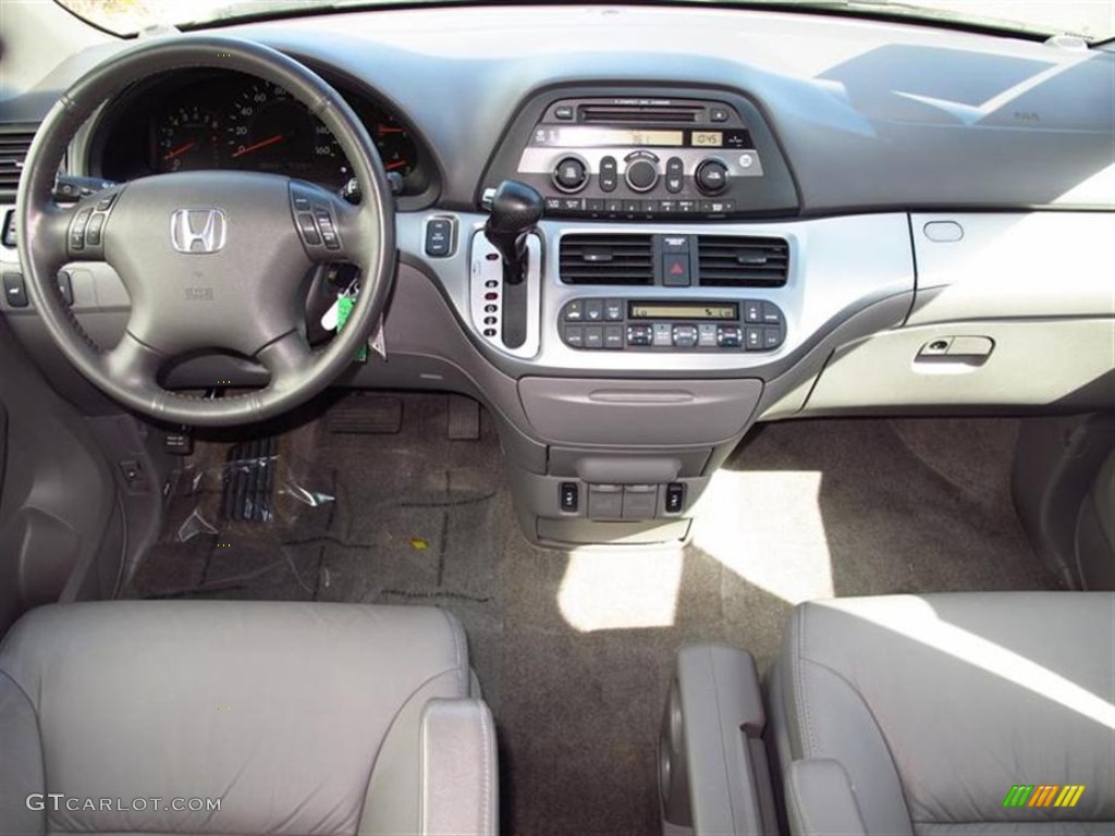 2010 Odyssey EX-L - Alabaster Silver Metallic / Gray photo #10