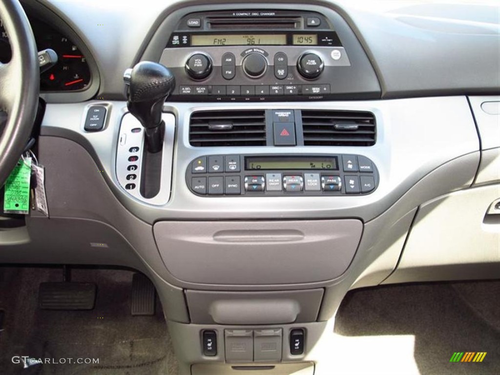 2010 Odyssey EX-L - Alabaster Silver Metallic / Gray photo #12