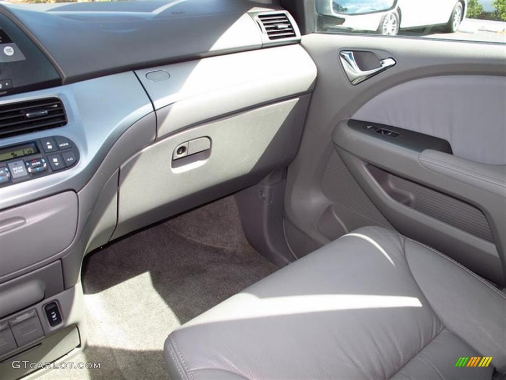2010 Odyssey EX-L - Alabaster Silver Metallic / Gray photo #13