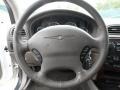 2003 Chrysler Concorde Taupe Interior Steering Wheel Photo
