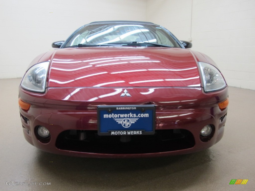 2005 Eclipse Spyder GT - Ultra Red Pearl / Midnight photo #3
