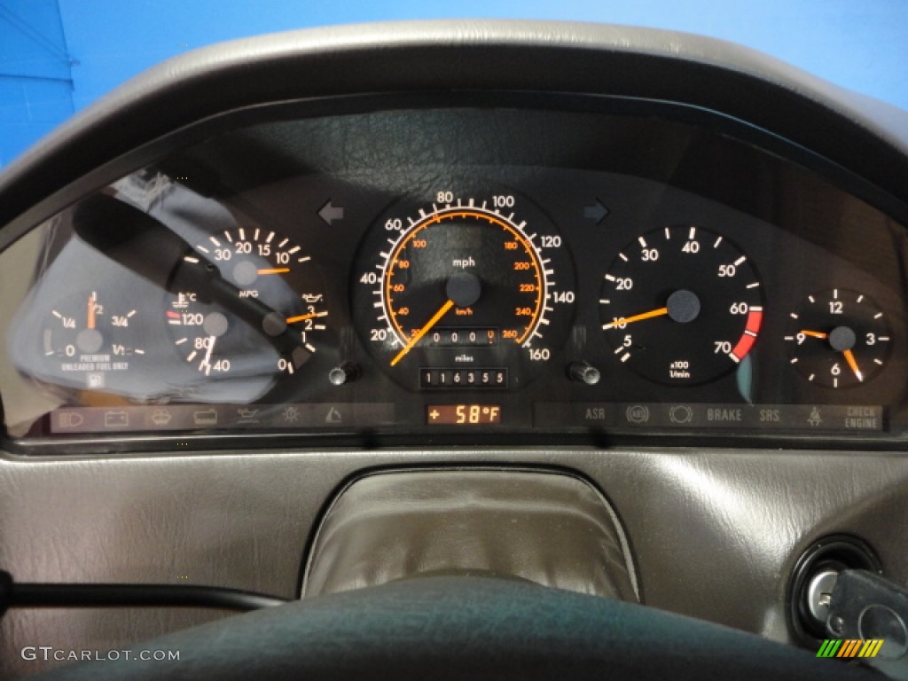 1994 Mercedes-Benz SL 500 Roadster Gauges Photos