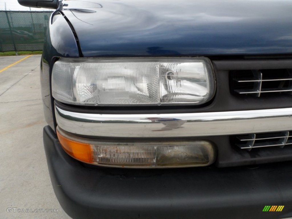 2001 Silverado 1500 LT Extended Cab - Indigo Blue Metallic / Graphite photo #9