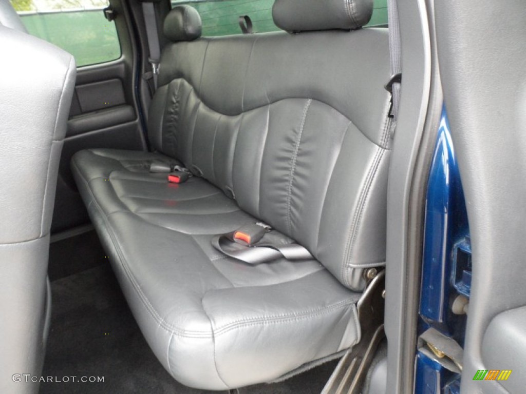 Graphite Interior 2001 Chevrolet Silverado 1500 LT Extended Cab Photo #62067149