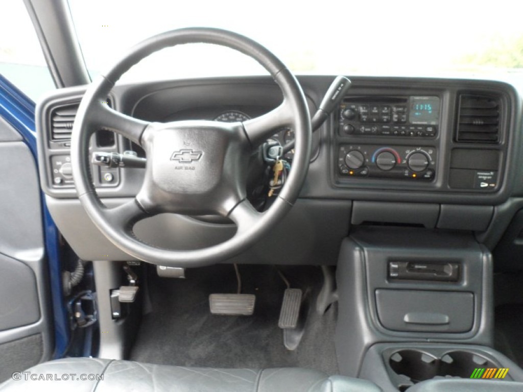 2001 Silverado 1500 LT Extended Cab - Indigo Blue Metallic / Graphite photo #34