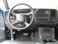 2001 Indigo Blue Metallic Chevrolet Silverado 1500 LT Extended Cab  photo #34