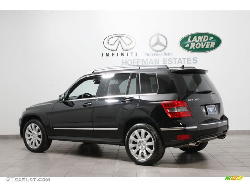 2011 GLK 350 4Matic - Black / Black photo #5