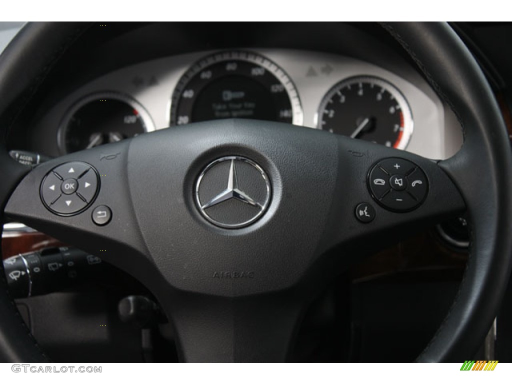 2011 GLK 350 4Matic - Black / Black photo #8