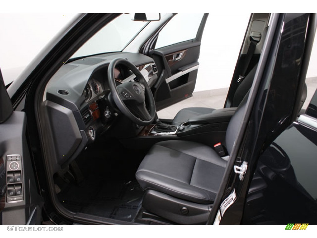 2011 GLK 350 4Matic - Black / Black photo #18
