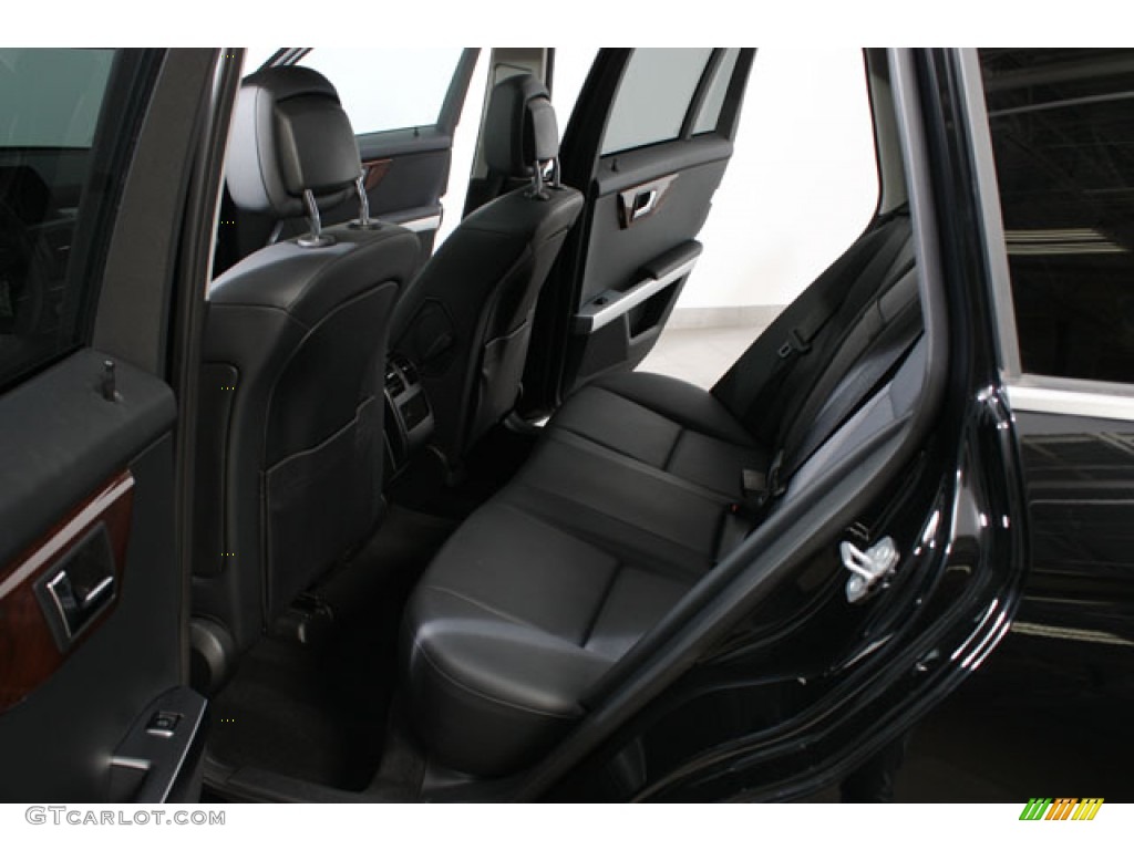 2011 GLK 350 4Matic - Black / Black photo #19