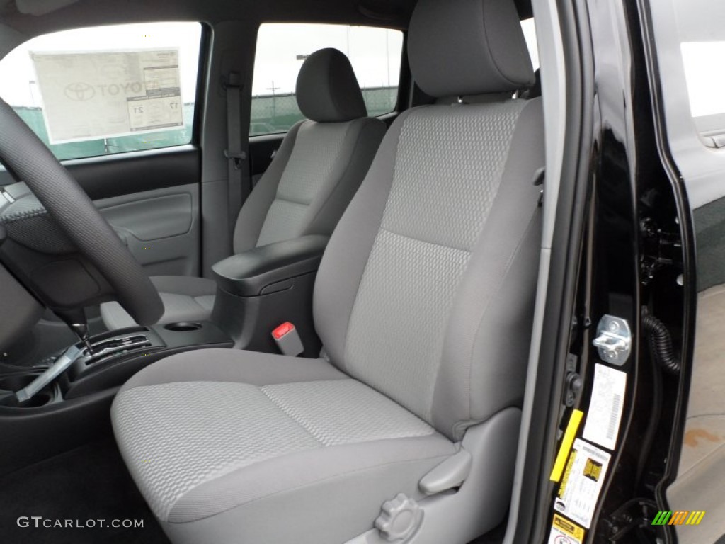 Graphite Interior 2012 Toyota Tacoma V6 TSS Prerunner Double Cab Photo #62068683