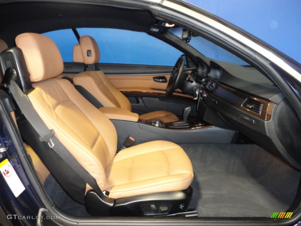 2009 3 Series 335i Convertible - Monaco Blue Metallic / Saddle Brown Dakota Leather photo #30