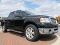 Black 2007 Ford F150 Lariat SuperCrew Exterior