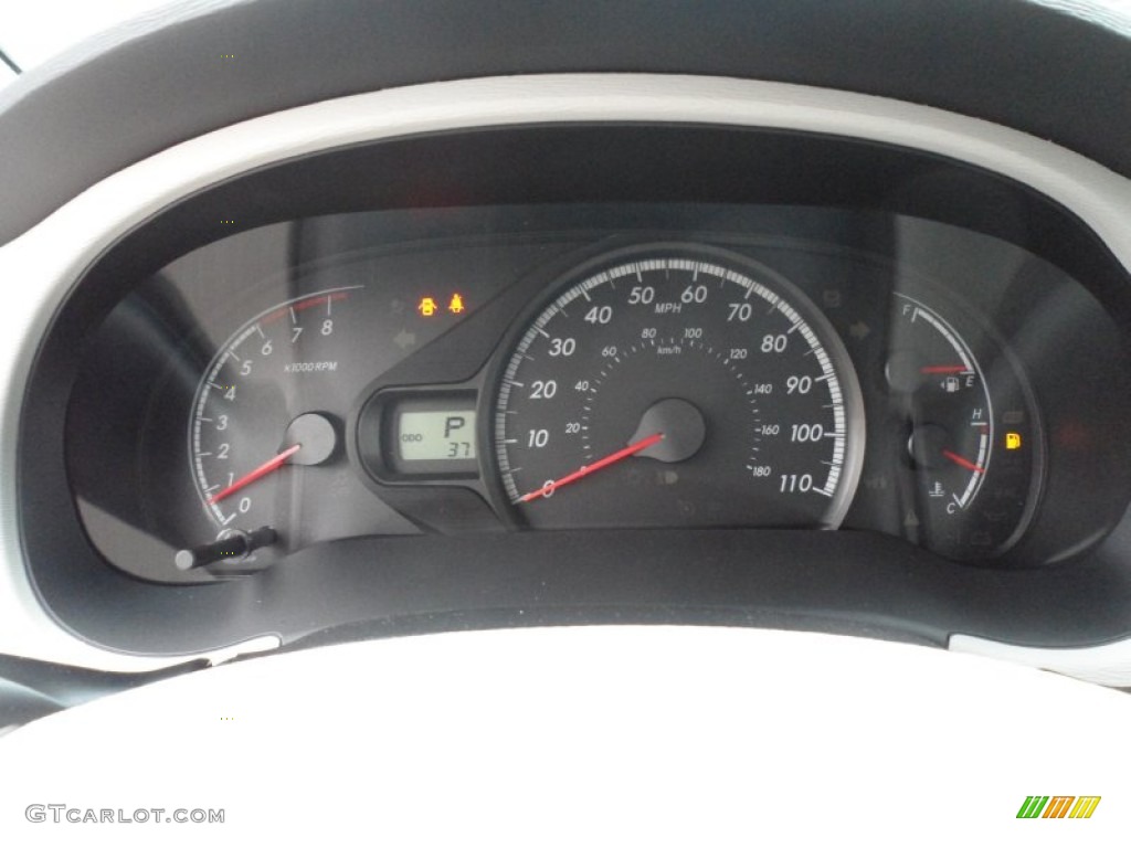 2012 Toyota Sienna Standard Sienna Model Gauges Photo #62069973