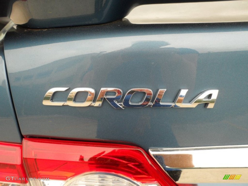 2012 Corolla S - Tropical Sea Metallic / Dark Charcoal photo #15