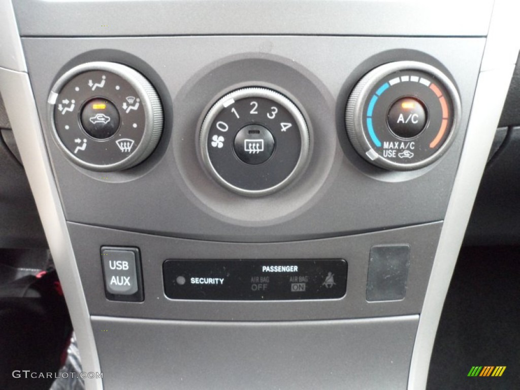 2012 Toyota Corolla S Controls Photo #62070577