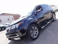 2010 Crystal Black Pearl Acura MDX Advance  photo #3