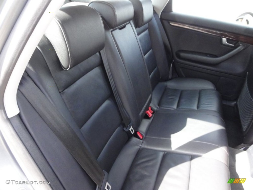 Ebony Interior 2006 Audi A4 3.2 quattro Avant Photo #62071997