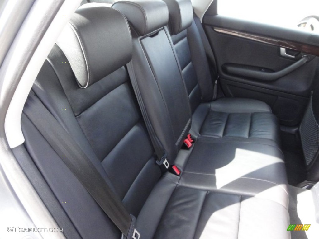 2006 Audi A4 3.2 quattro Avant Rear Seat Photo #62071997