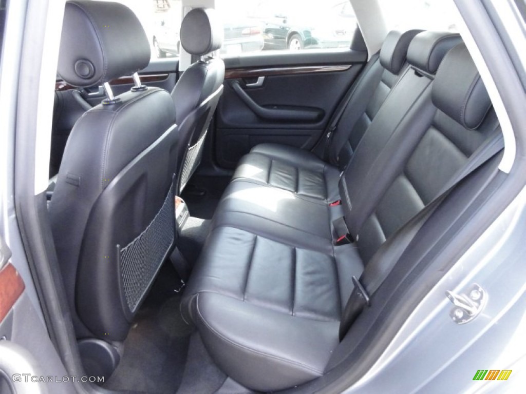 2006 Audi A4 3.2 quattro Avant Rear Seat Photo #62072015