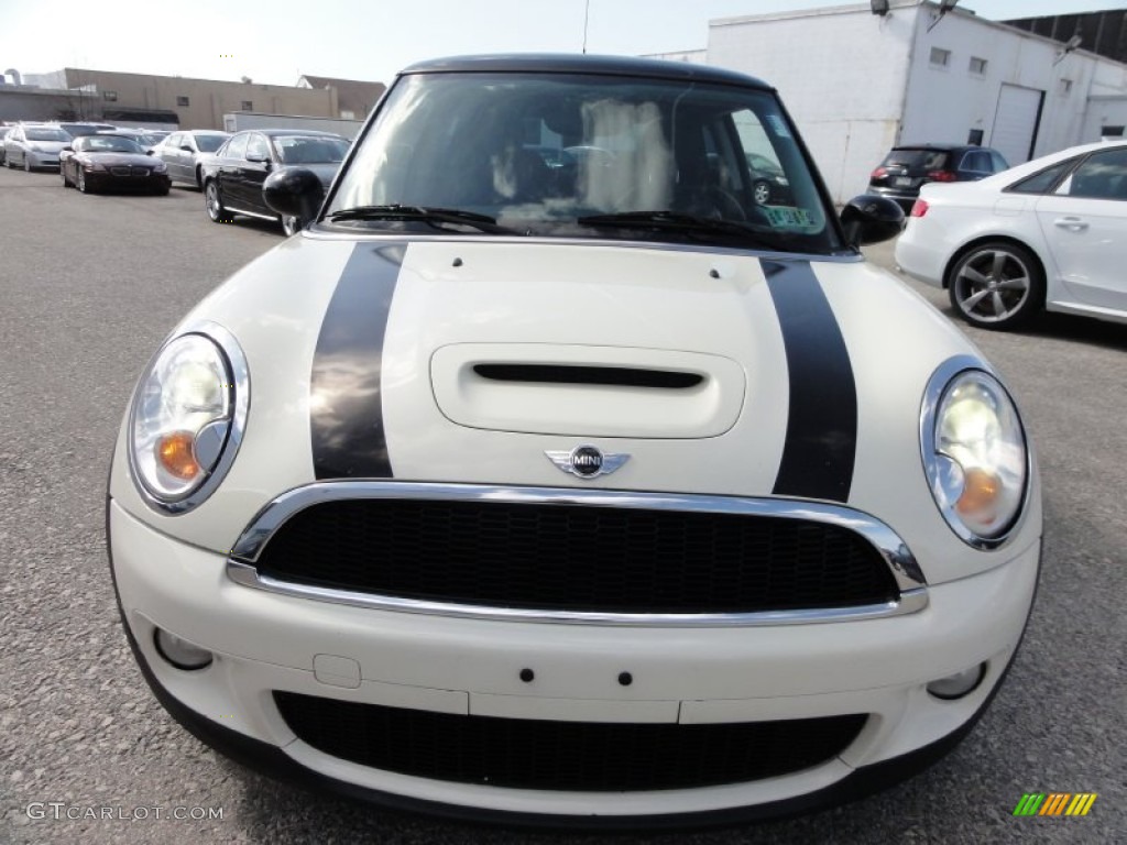 2007 Cooper S Hardtop - Pepper White / Grey/Carbon Black photo #4