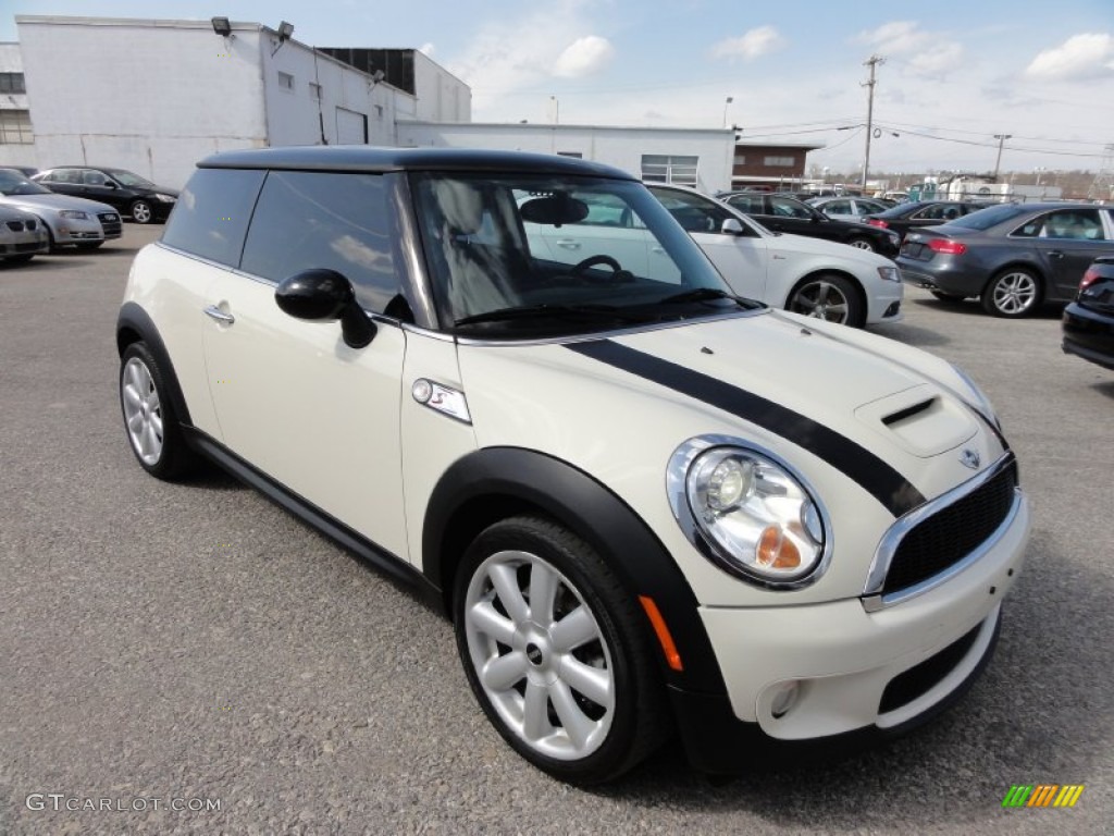 2007 Cooper S Hardtop - Pepper White / Grey/Carbon Black photo #5