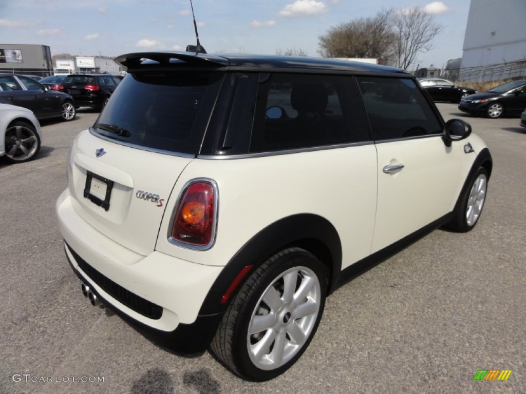 2007 Cooper S Hardtop - Pepper White / Grey/Carbon Black photo #9