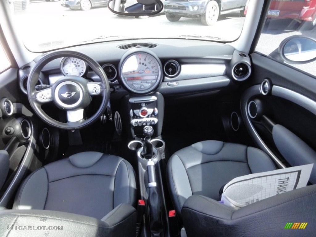 2007 Cooper S Hardtop - Pepper White / Grey/Carbon Black photo #26