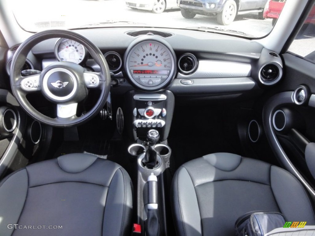 2007 Cooper S Hardtop - Pepper White / Grey/Carbon Black photo #27