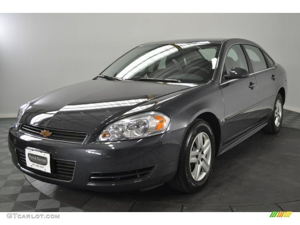 2009 Impala LS - Slate Metallic / Ebony photo #1