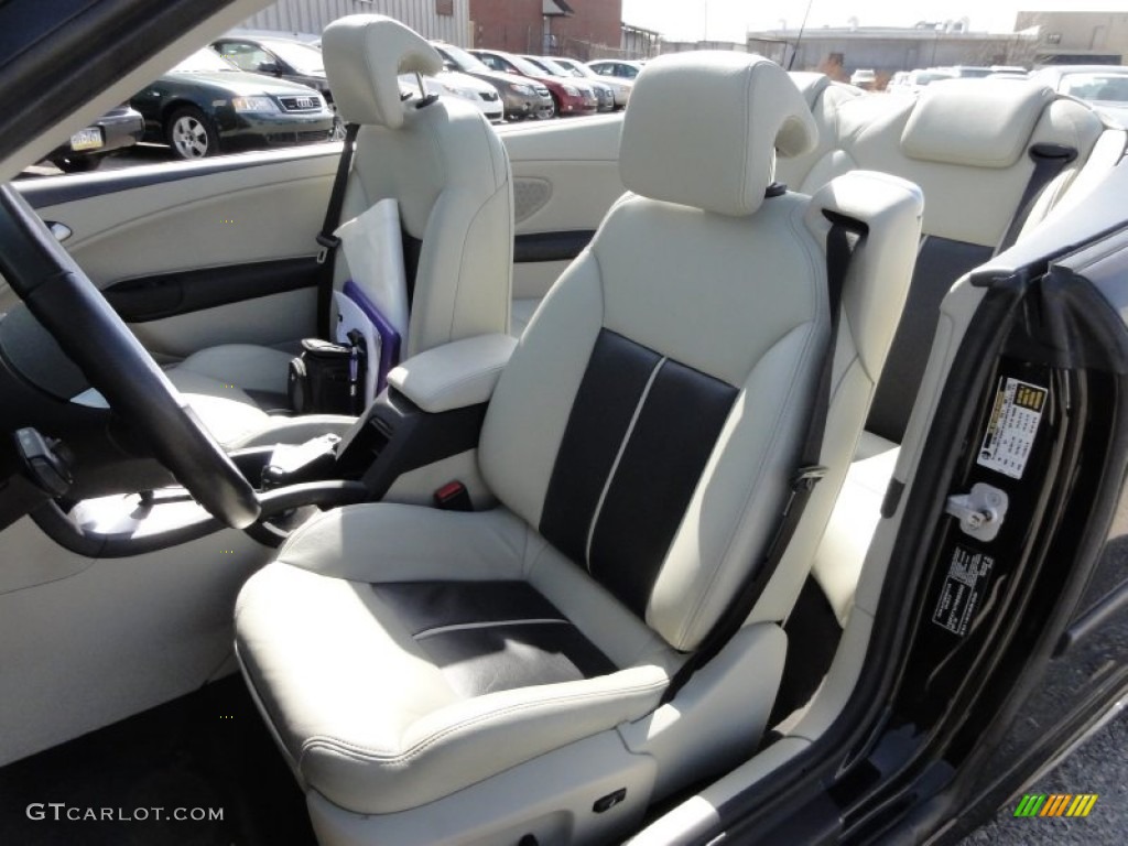 Parchment Interior 2006 Saab 9-3 Aero Convertible Photo #62072861