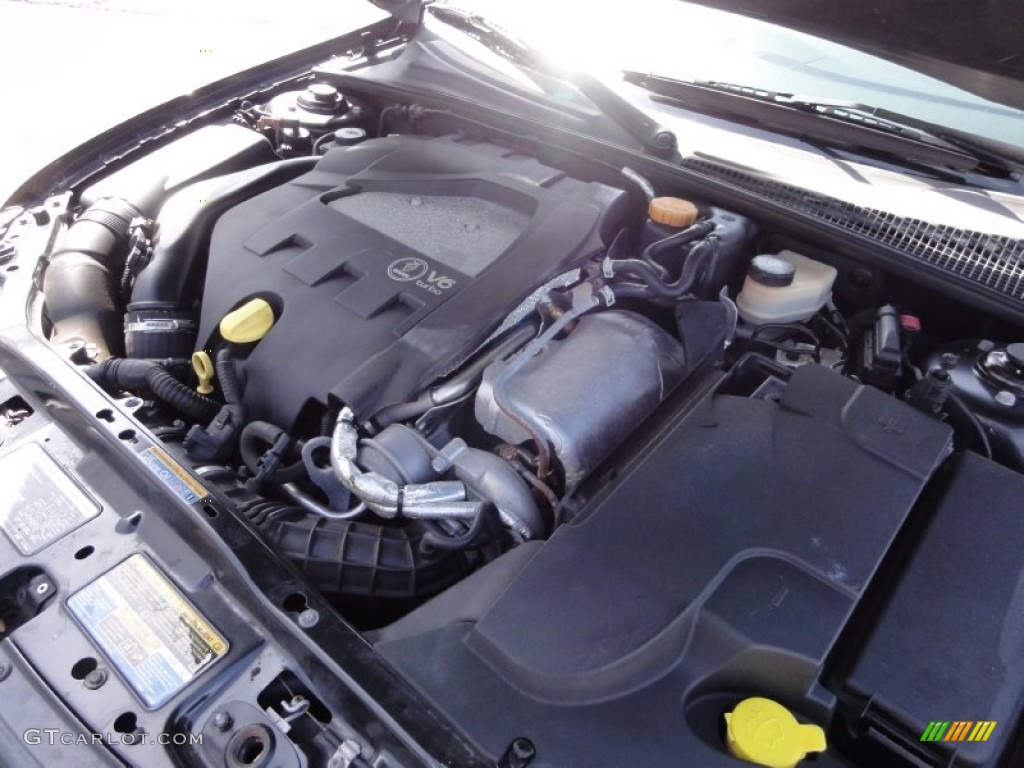 2006 Saab 9-3 Aero Convertible 2.8 Liter Turbocharged DOHC 24V VVT V6 Engine Photo #62072963