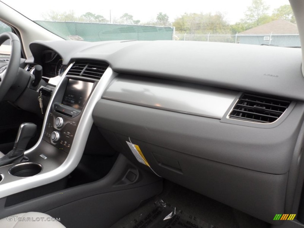 2012 Edge SEL EcoBoost - White Platinum Metallic Tri-Coat / Medium Light Stone photo #19