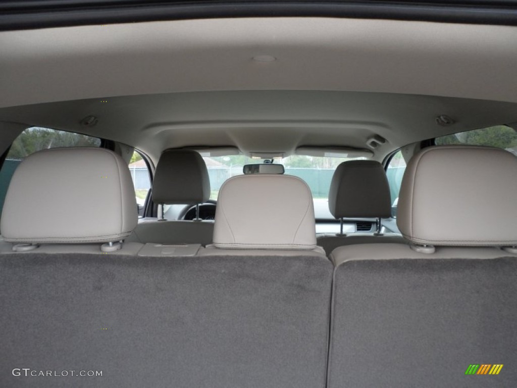 2012 Edge SEL EcoBoost - White Platinum Metallic Tri-Coat / Medium Light Stone photo #23