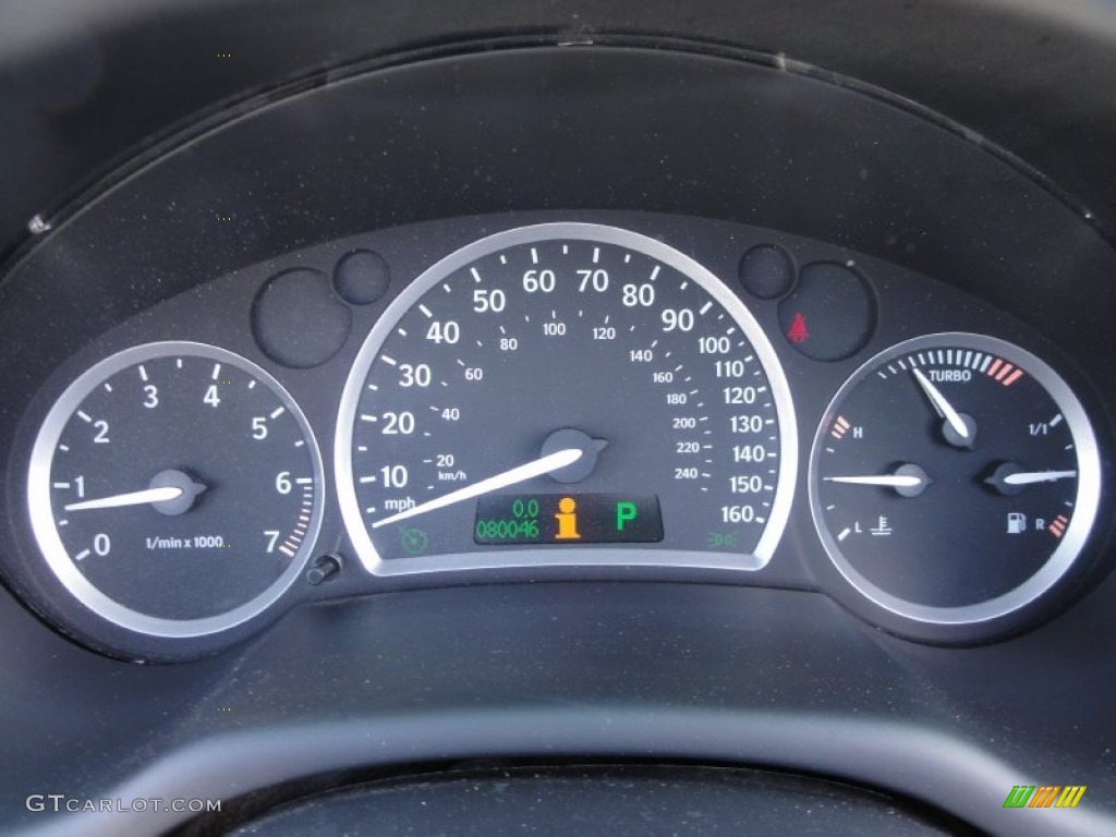 2006 Saab 9-3 Aero Convertible Gauges Photo #62073071