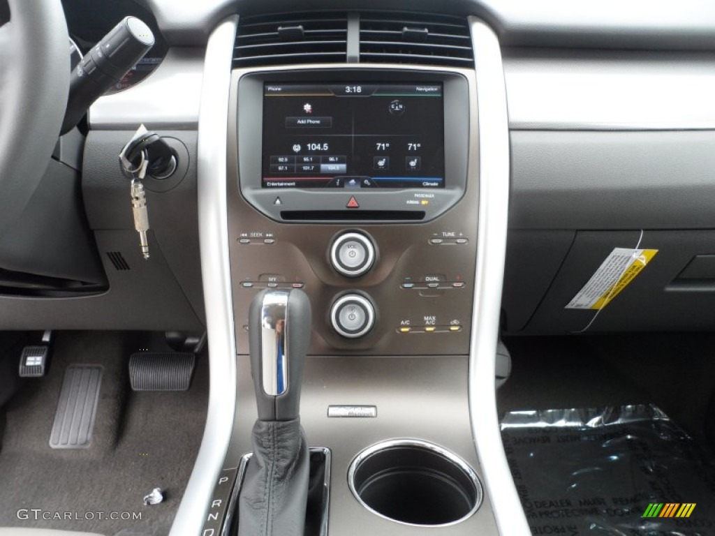 2012 Edge SEL EcoBoost - White Platinum Metallic Tri-Coat / Medium Light Stone photo #31