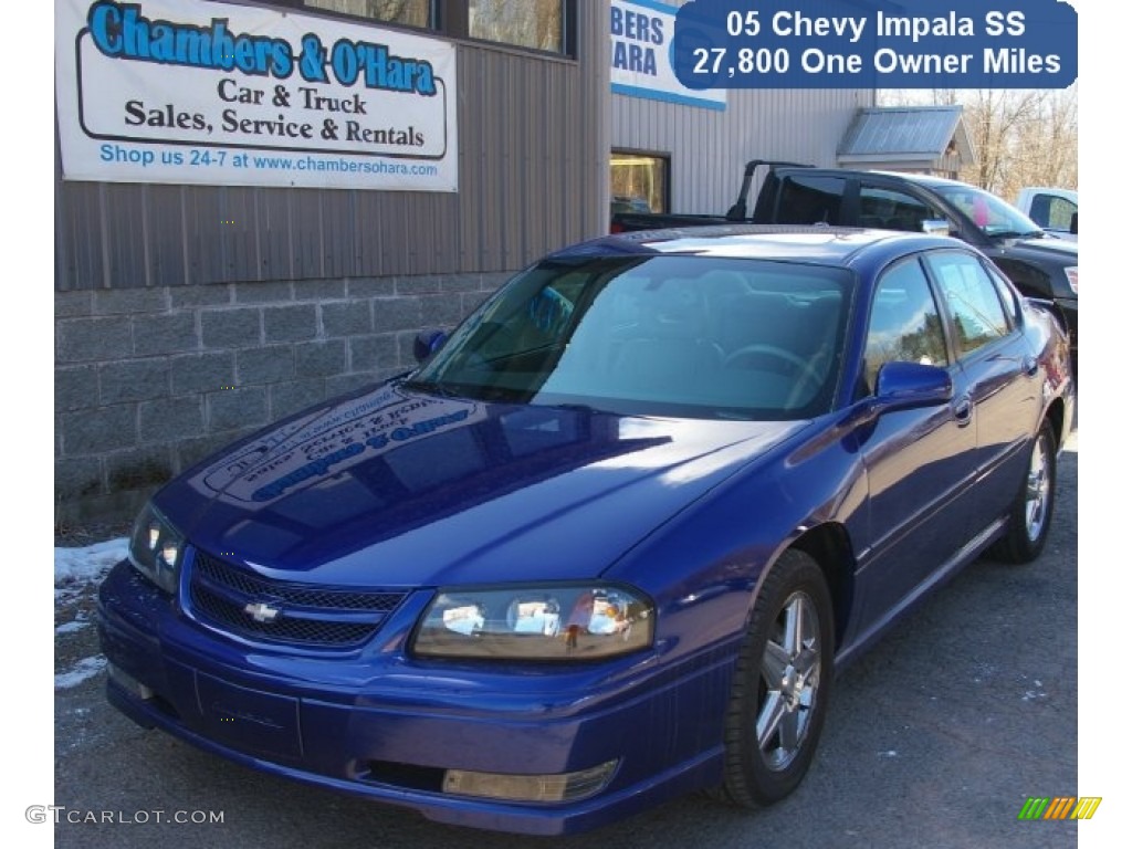 2005 Impala SS Supercharged - Laser Blue Metallic / Medium Gray photo #1