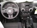 2012 Black Jeep Wrangler Unlimited Rubicon 4x4  photo #4